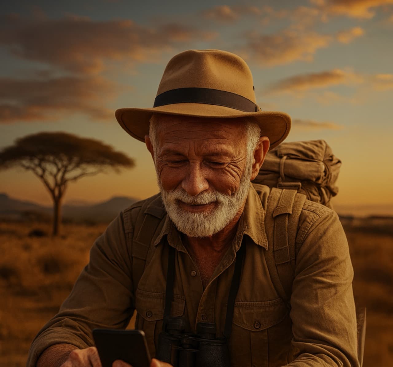Guide in Africa